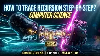 Recursion Made Ridiculously Simple — Call Stack Visual Trick | Computer Science