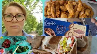 VLOG/ SHOPPING FROM POLAND WITH PRICES/ COOKING SHAWARMA WITH MY DAUGHTER/ FOR A QUICK EAT