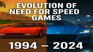 evolution of need for speed 1994 - 2024