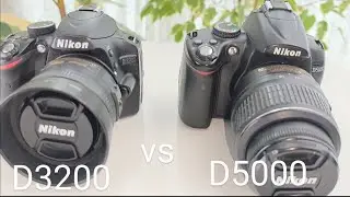 NIKON D3200 vs NIKON D5000