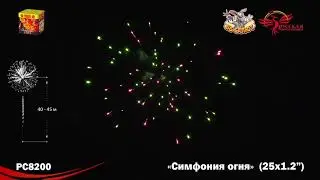 Фейерверк РС824 / РС8200 Симфония огня (1,2