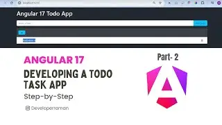 Angular 17 Project Part 11:  ToDo Task App Step-by-Step
