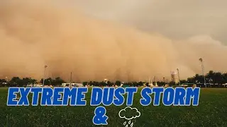 Extreme Dust Storm and the Beautiful Rain & Weather, Climate Change in Pakistan. #climatechange