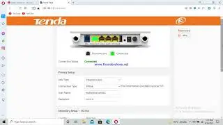 How to change password ptcl modem tenda mode router