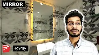 How to make MIRROR in Vray for Sketchup || DV Studio