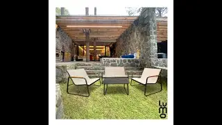 Video de armado sala de jardín exteriores