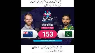 Pakistan vs New Zealand Semi Final Hindi Highlights T20 world cup 2022 | Pak Vs nz |