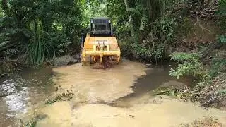 Equipment crossing over the 2 river, Equipment & Operator Channel