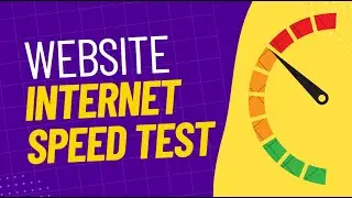 How To Make Your Internet Speed Test Tool Website in 6 Minutes