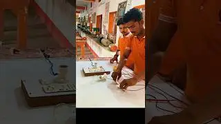 one way switch three phase changer connection ITI #electrician practical