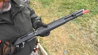 Remington Versa Max Tactical проверка подачи патронов с удлинненым колпачком магазина