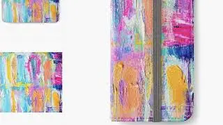 Vibrant Expression of Color - iPhone Wallet