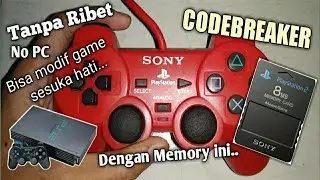 The PS2 cheat tutorial uses CODEBREAKER memory