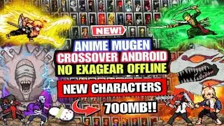 new anime mugen !! all best characters 🔥🔥 