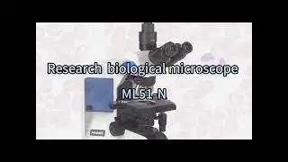 Mshot research-grade biological microscope helps observe bone marrow cells