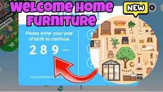 Free Unlock Welcome Home Furniture Pack Code | Toca Life World Free Code