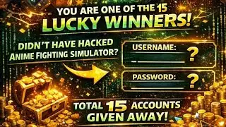 PLAYER WHO DIDN'T HAVE Anime Fighting Simulator hack GIVEAWAY 