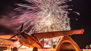 WE BURNT THE DESERT DOWN - High Sierra Fly In 2017 - VLOG