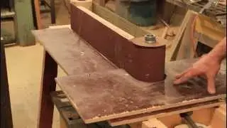 homemade belt sander