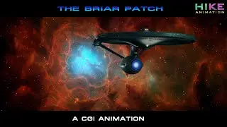 USS Enterprise entering Briar Patch (A Star Trek CGI Fan Animation)