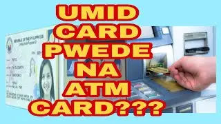 SSS UMID CARD PWEDE NA MAGING ATM CARD/NEW UMID CARD/UNION BANK/PNB