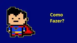 Como Desenhar o Superman em Pixel Art
