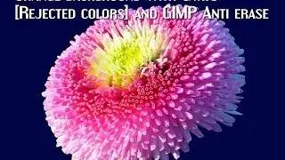 Change Background with G'MIC [Rejected colors] and GIMP Anti erase
