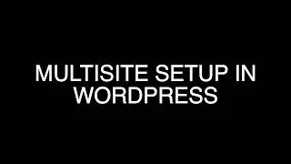 Multisite Setup In WordPress | Multisite Functionality In WordPress | Subfolder Multisite WordPress