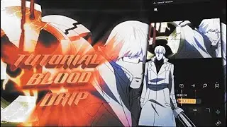 Tutorial Blood Drip - AMV Flow Tutorial || Alight Motion Tutorial