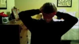 Blindfolded Rubik's Cube Solve!  14 Seconds!