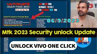 umt mtk2 0.7a mtk update unlock 2023 security vivo tecno, infinix preloader mode.
