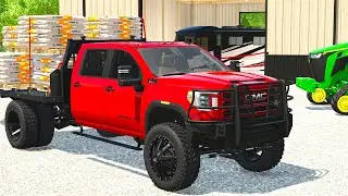 RIPPIN' NEW TRUCK ACROSS TOWN | CAN WE MAKE MILLIONS? FARMING SIMULATOR 22