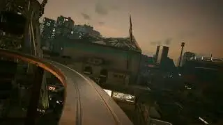 Cyberpunk 2077 - катание на горках с Джонни
