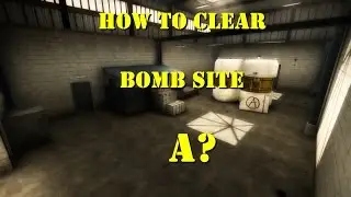How to clear bombsite A in nuke?
