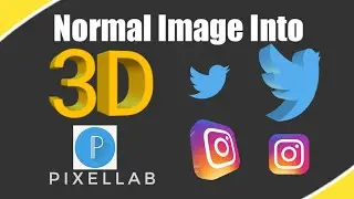 Turn Your Normal Image Into 3D Icon Using Pixellab | Mobile Editing Tutorial