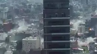 Fuerte terremoto en México 19 de septiembre 2017
