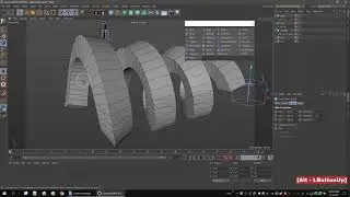 Cinema 4D R21: Deformer Spline Wrap, Render Video