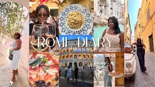 Italy Vlog | Making pizza in Rome | Colosseum and Trevi Fountain  | Day trip to Pompeii & Positano