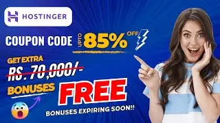 Hostinger Coupon Code 2024 | Best Hostinger Coupon Code