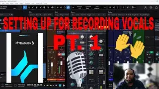 SETTING UP FOR RECORDING IN STUDIO ONE 6 PT . 1