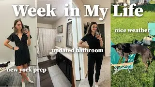 Work Week in Our Life: Prepping for New York, Reading Updates