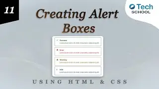 Creating Alert/Notification Boxes with HTML & CSS
