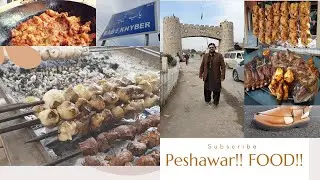 Peshawari food l Street food in Pakistan l Charsi karahi l chapli kabab l kahwa l peshawar zalmi