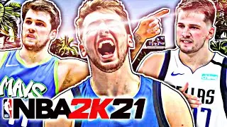 BEST LUKA DONCIC BUILD !!! IN NBA 2K21