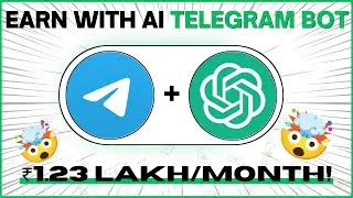 Make a Telegram Bot: Earn Passive Income with AI & No Coding! | You B Tech