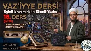 VAZ'İYYE DERSİ 18 -Eğinli İbrahim Hakkı Efendi