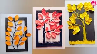 3 Easy And Beautiful Paper Wall Hanging || Home Decor Craft || Wall Hanging