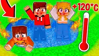 ULTRA WYSOKA TEMPERATURA NIE DO ZNIESIENIA w Minecraft!