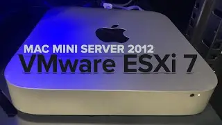 How to Replace the Disk and Install VMware ESXi 7.0.2 on Mac Mini Server 2012.