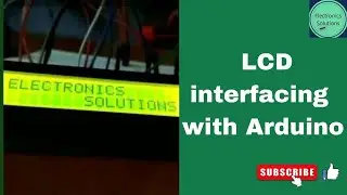 LCD Interfacing with Arduino|LCD tutorial|16X2 LCD with Arduino